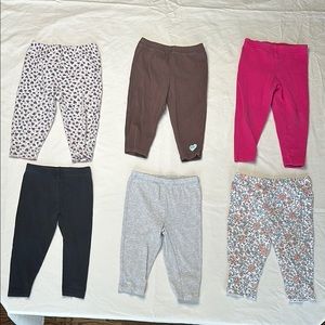 Carters size 9 months pants bundle. Kids Multicolor Leggings Set GREAT CONDITION
